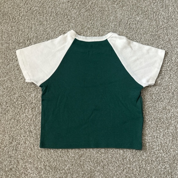 RSQ | Los Angeles Raglan Baby Tee Crop Top - Picture 2 of 4